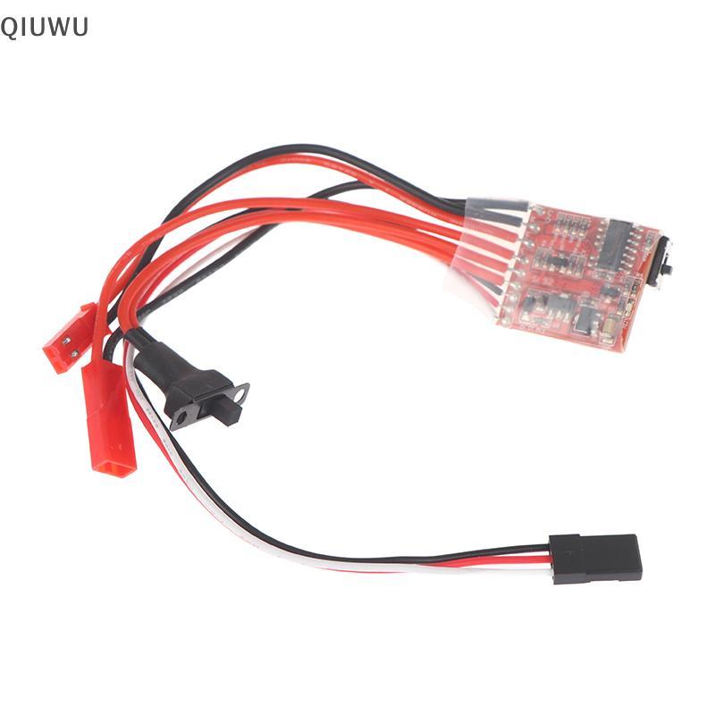 QIUWU Micro ESC 10A 15A 20A 30A Chải ESC RC ESC Bộ Điều Khiển Tốc Độ Điện Cho DIY Mini 1 / 16 1 / 18
