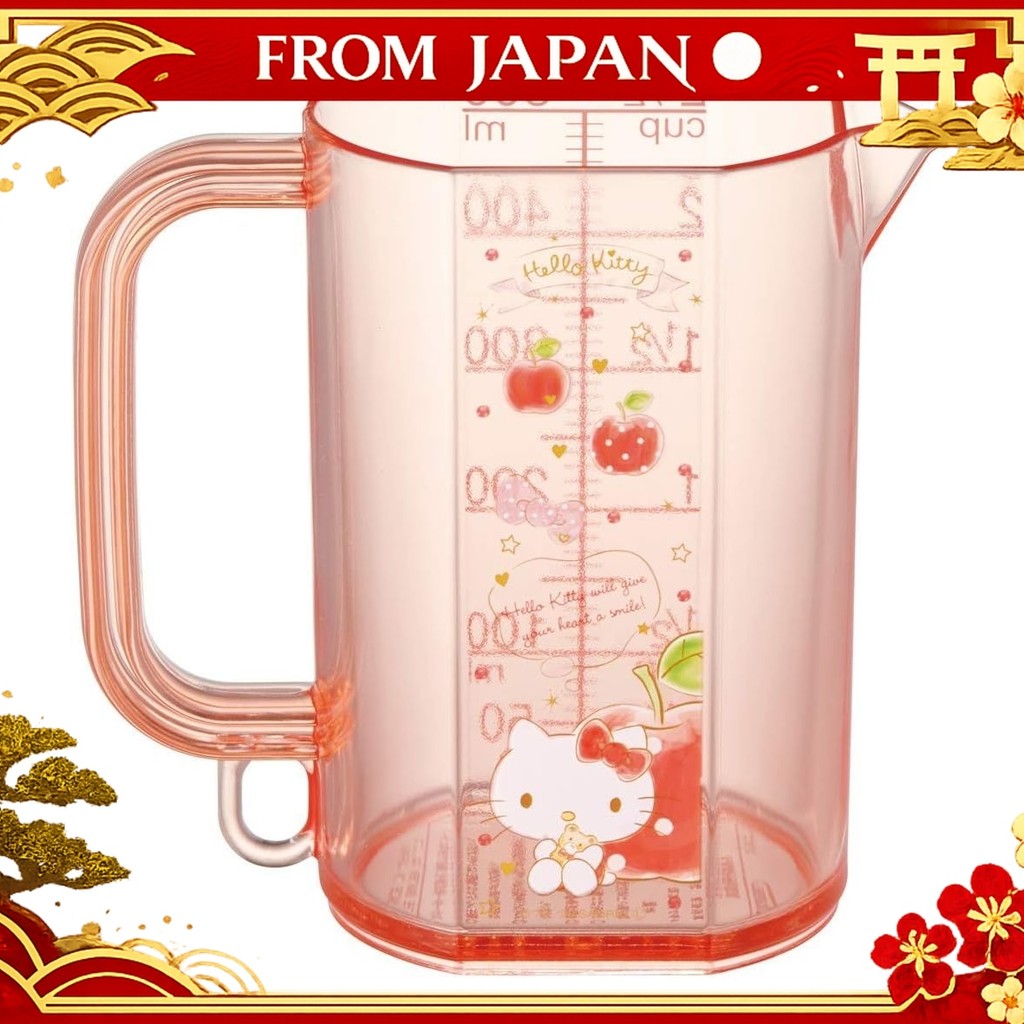 Skater Measure Cup 500ml Measuring Cup Hello Kitty Happiness Girl Sanrio MMC1 nmshop