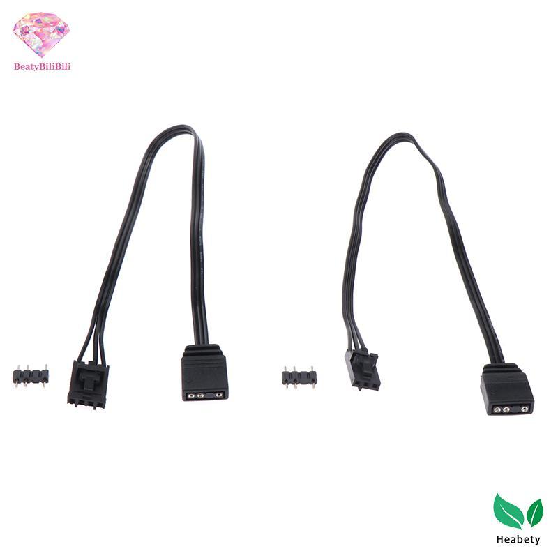 Cáp Chuyển Đổi Heabety Cho Corsair RGB Sang Tiêu Chuẩn ARGB 4Pin 3Pin Adapter Kết Nối Cướp Biển Tàu 