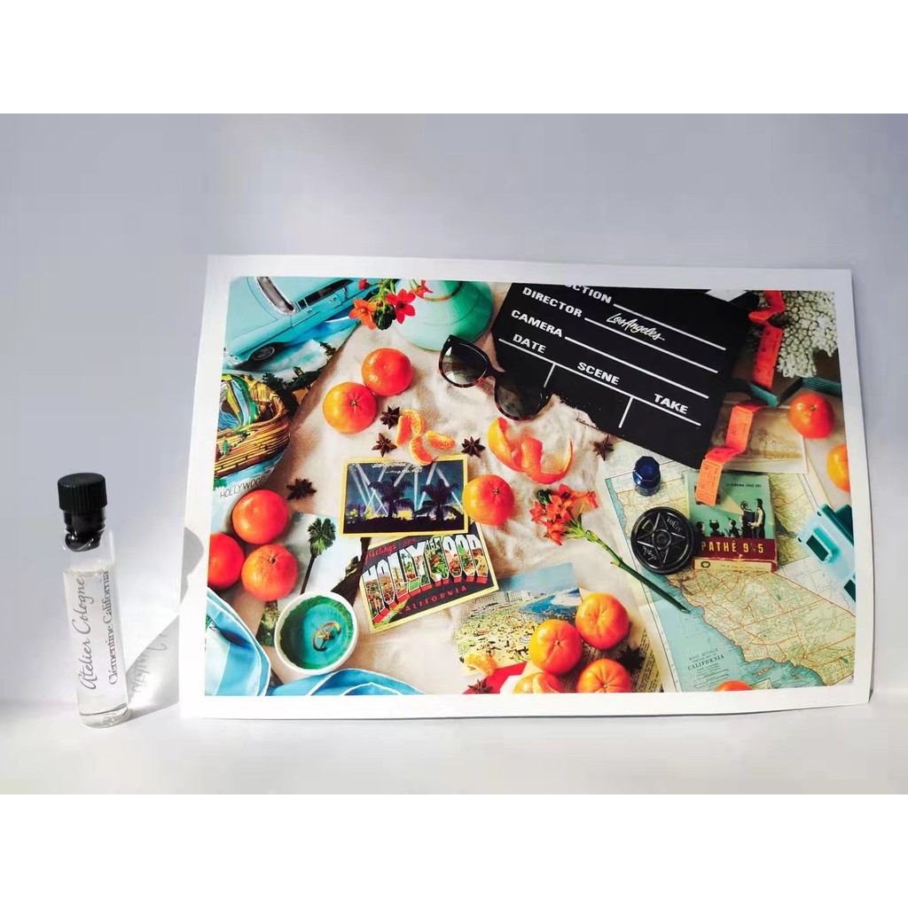 Hàng sẵn có ~ Atelier cologne Atelier cologne Test Tube Perfume California Citrus 1.7ml