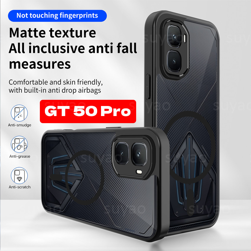 Dành Cho infinix GT 50 Pro GT50 50Pro 2026 Ốp lưng PC TPU Chống Sốc GT50Pro infinixGT50Pro Ốp Lưng B