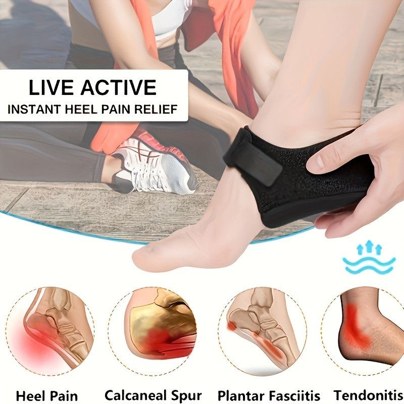 Plantar Fasciitis Heel Protectors Silicone Foot Arch Support Cushion Insoles For Pain Relief Foot Ca