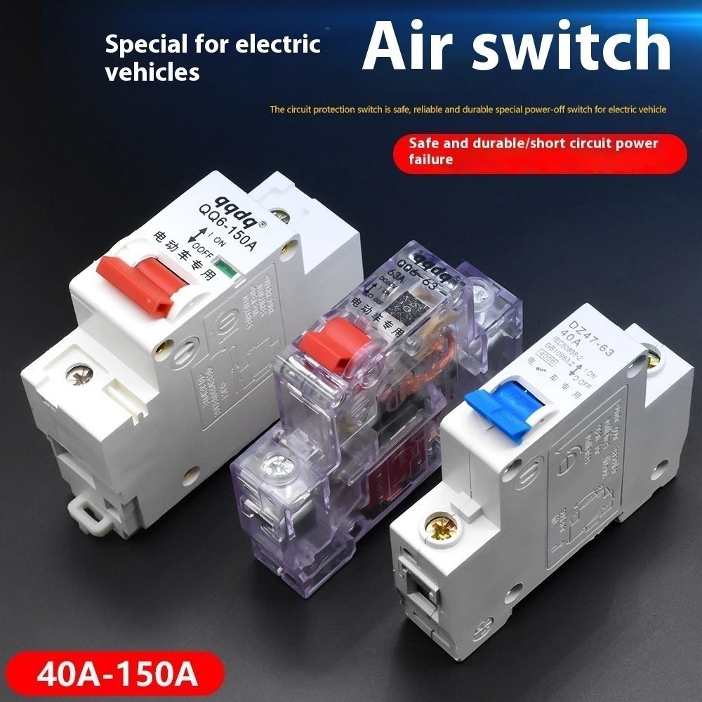 CB CHUYÊN DỤNG DC 150A 63A APTOMAT DC 150A XE MÁY ĐIỆN XE ĐẠP ĐIỆN