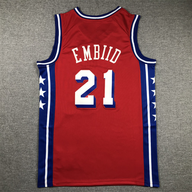 Áo Vest Jersey Bóng Rổ Philadelphia 76ers - Embiid