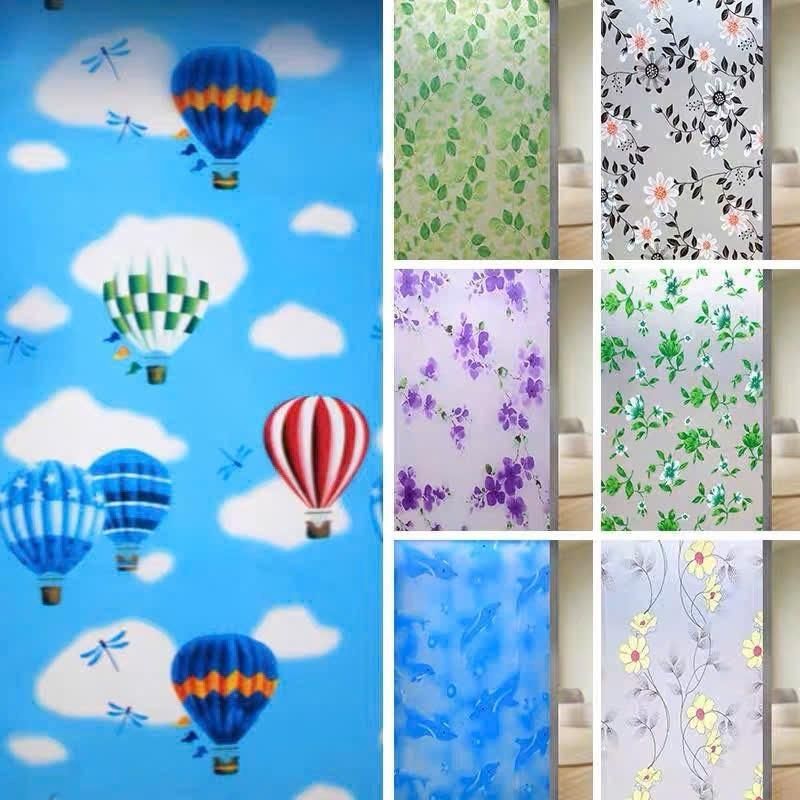 Khổ rộng 60cm Decal dán kính chống nhìn trộm,cản sáng (có sẵn keo dán mặt sau)