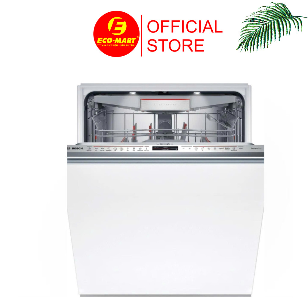 Máy Rửa Bát Âm Tủ BOSCH SMV8YCX02E Serie 8 14 bộ có lắp đặt