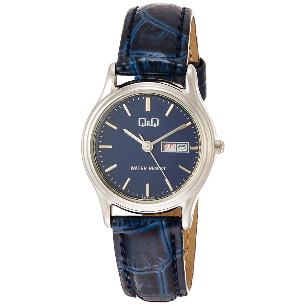 Citizen Q&Q Analog Watch Leather Strap