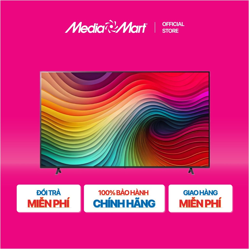 [MEDIAMART] - TV LED Smart NanoCell 55 inch 55NANO81TSA - FREESHIP,Bảo hànhchínhhãng
