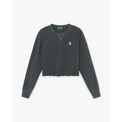 MLB - Áo sweatshirt nữ cổ tròn tay dài Varsity Vintage_3FMTV0854-43CGS
