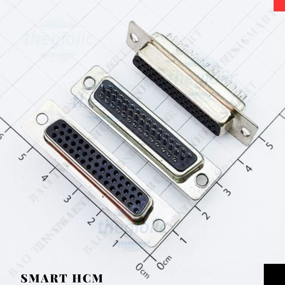 [2 Cái]- Cổng DB44 Cái 44 Chân Thẳng 3 Hàng Hàn Nối Dây Smart. HCM City