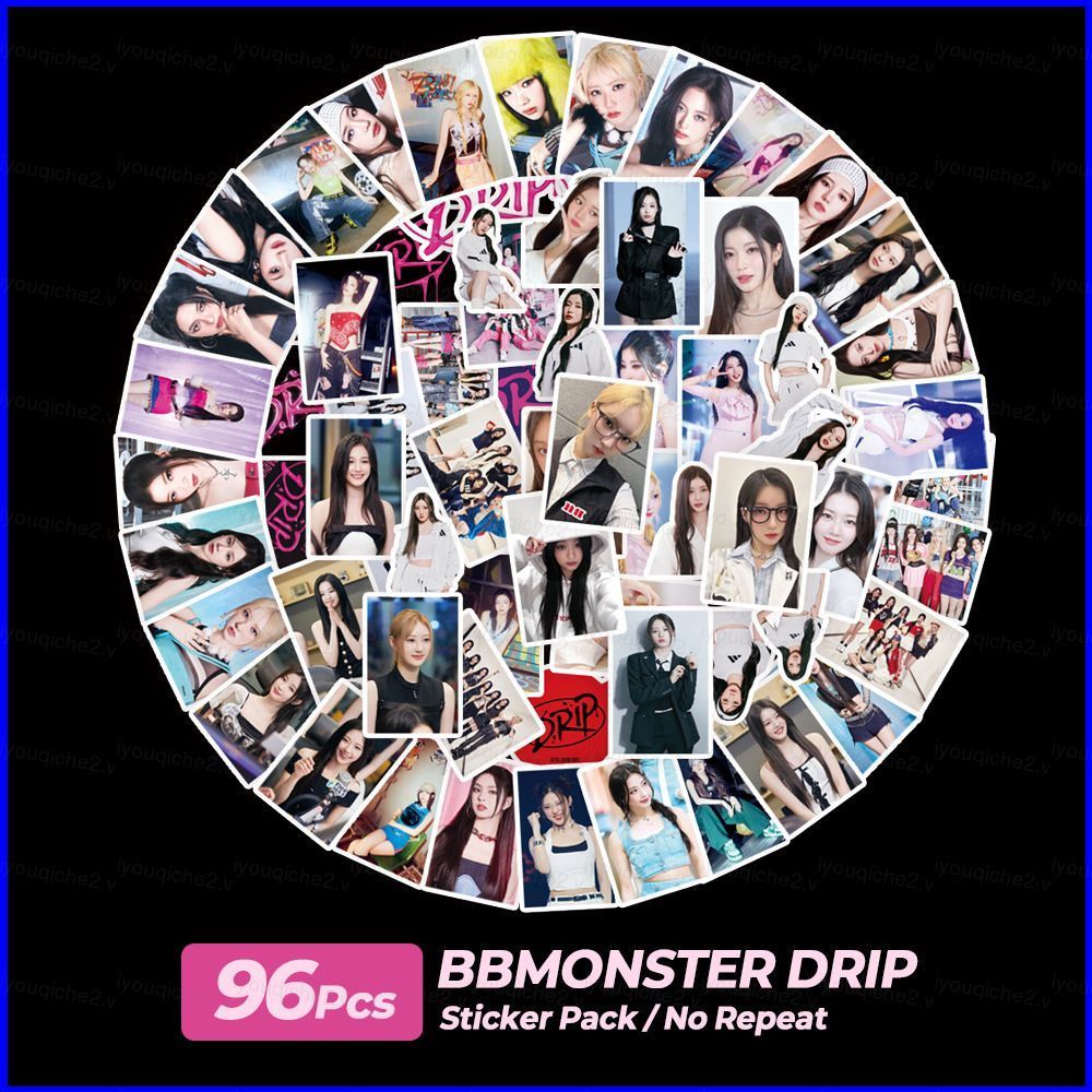 SV 96 Cái / bộ BABYMONSTER 1ST FULL Album DRIP AHYEON ASA dán ảnh DIY sổ tay VS