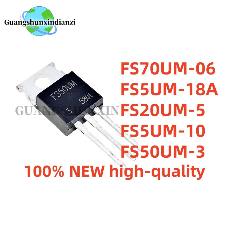5 CÁI FS70UM-06 FS5UM-18A FS20UM-5 FS5UM-10 FS50UM-3 FS50UM TO-220 Bóng bán dẫn điện Darlington