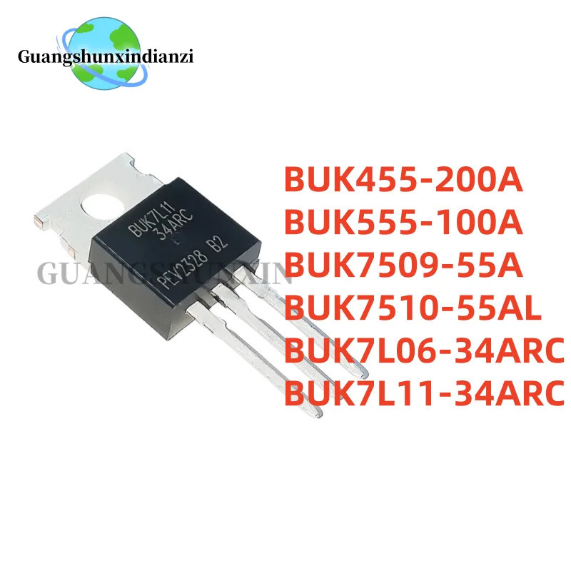 5 Chiếc BUK7L11 BUK7L11-34ARC BUK7L06 BUK7L06-34ARC BUK7510-55AL BUK7509-55A BUK555-100A BUK455-200A
