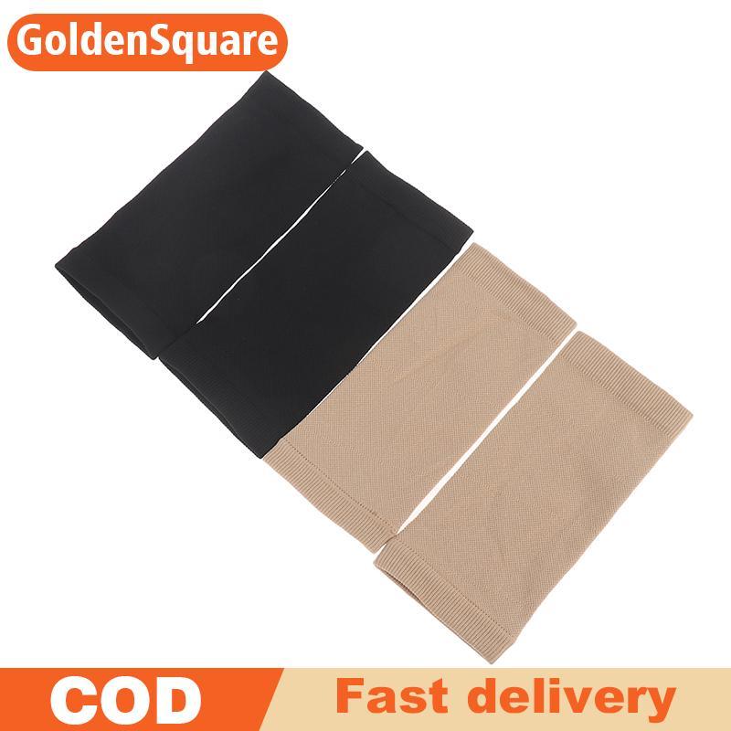 GoldenS 2 X Forearm Tattoo Covering Compression Sleeves Band UV Sun Protection Sport VN