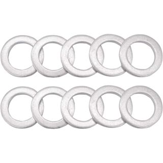 M14 Dầu Xả Cắm Miếng Đệm Nghiền Vòng đệm Vòng đệm Vòng đệm Tương thích với Hon da Yamaha Triumph Kawasaki Suzuki, Được sử dụng để thay dầu, Thay thế cho Phần # 94109-14000, 10 Gói