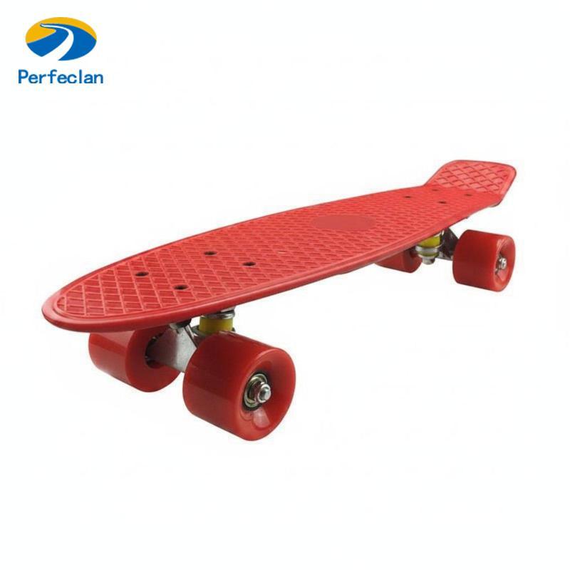 Perfeclan Ván trượt nhỏ Casual Cruiser Compact Penny Board Thiết bị thể thao di động để giải trí và 