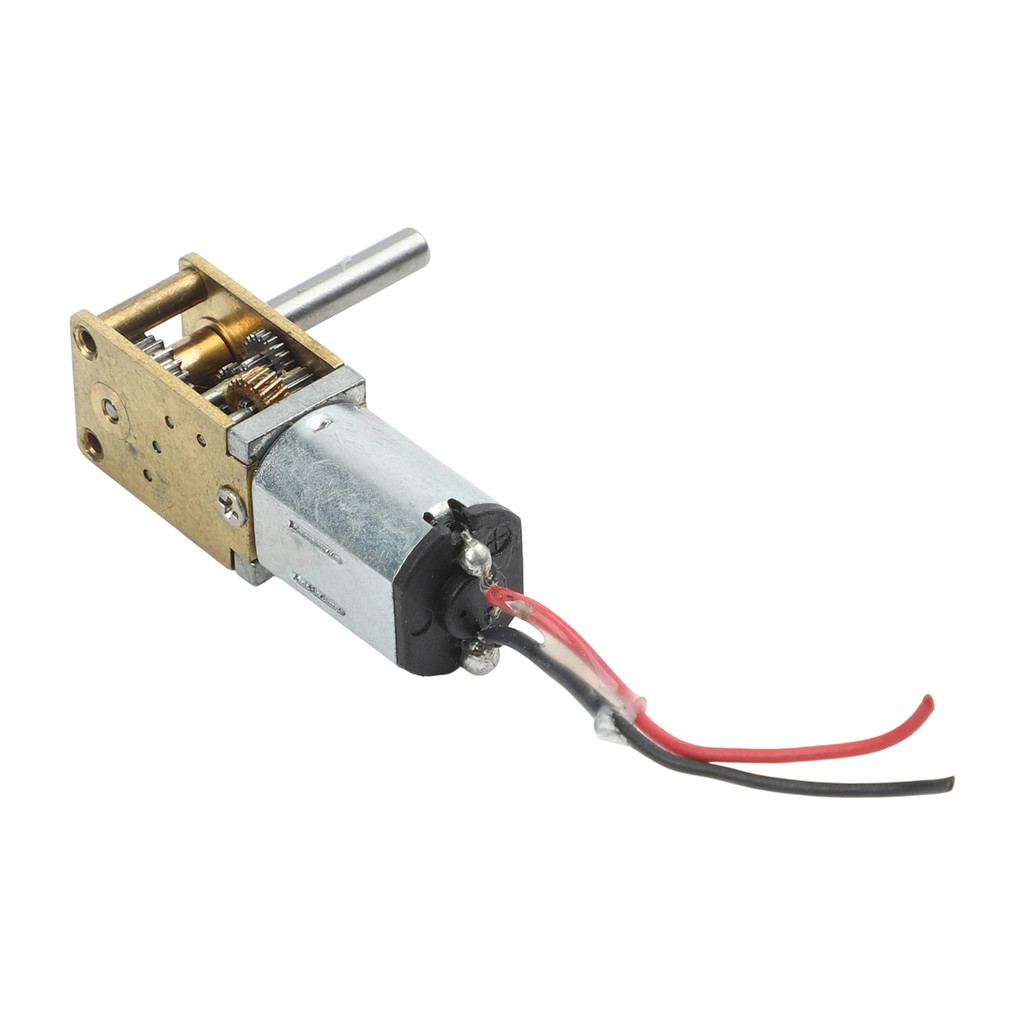 ⭐GROUS⭐N20 Gear Motor Worm Gear Mechanism Wide Voltage Compatibility Gearhead Motor