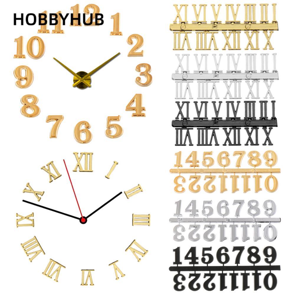 HOBBYHUB 1 Bộ Số DIY Dụng Cụ Sửa Chữa Kỹ Thuật Số Số La Mã