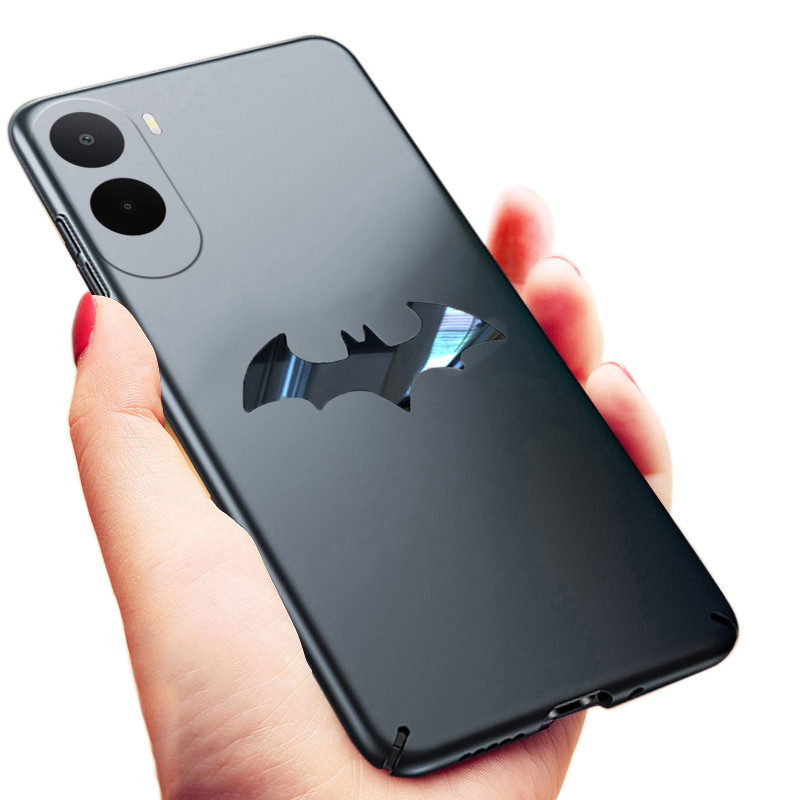 Ốp điện thoại Xiaomi Poco C81 Pro Smooth Metal Bat Man Marvel DC Design Protector Ốp lưng Xiaomi Poc