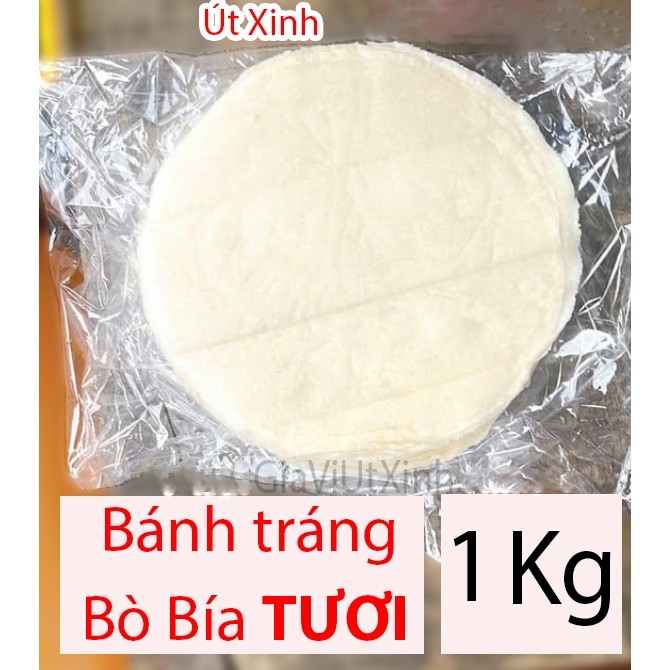 BÁNH TRÁNG BÒ BÍA TƯƠI 1KG – FRESH SPRING ROLL WRAPPER ..