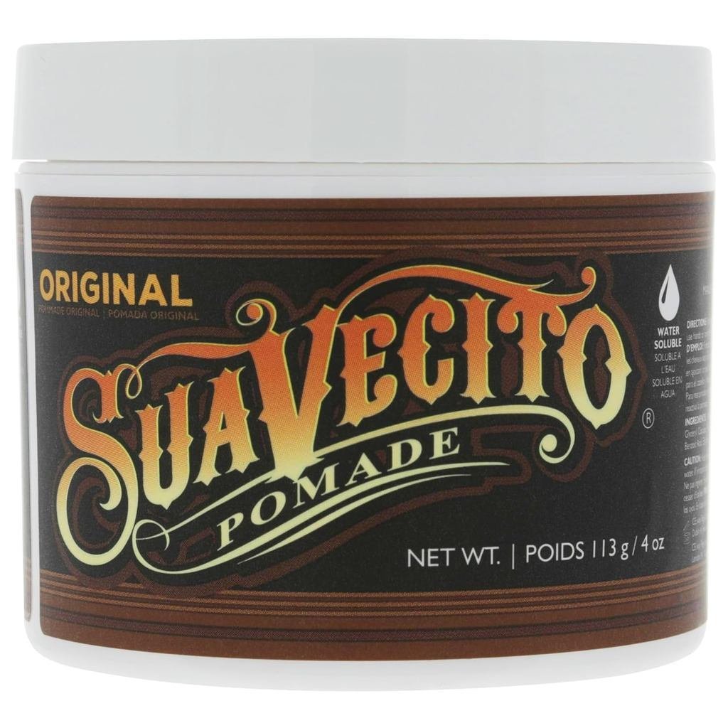 SuavecitoPomadeForMen-MediumHoldShineWaterBasedozPackWaxLikeFlakeAllDayHairFreeGelHairstylesEasyToWa