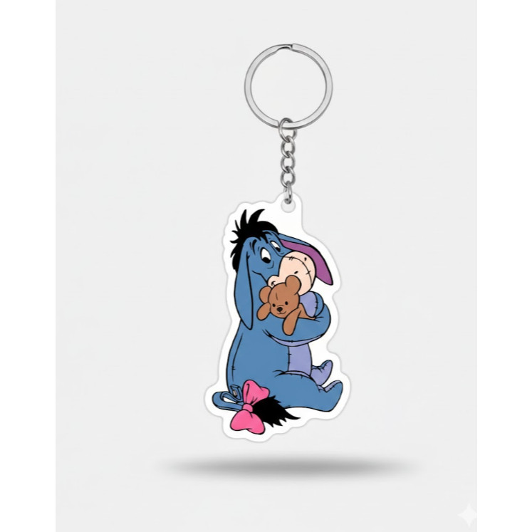 Móc Khóa Mica Eeyore Dễ Thương