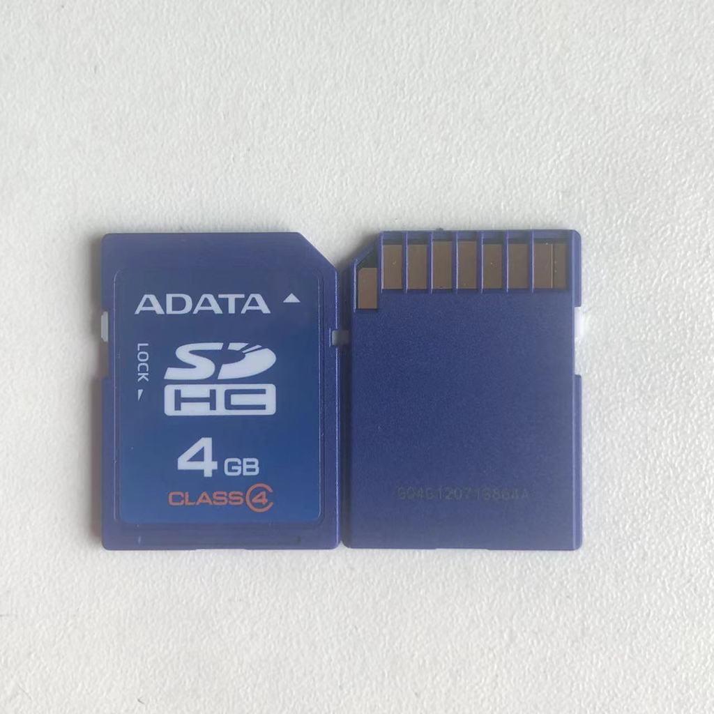 Thẻ nhớ ADATA ADATA hoàn toàn mới SD 4G Thích hợp cho máy ảnh kỹ thuật số điều hướng ô tô Panasonic 