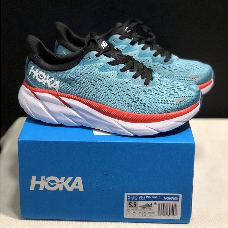 HOKA Clifton 8 Giày Chạy Bộ Nam Nữ 3 Màu Hoka Giày Chạy Bộ Clifton 8 Giảm Sốc Giày Đi Bộ Đường Dài J