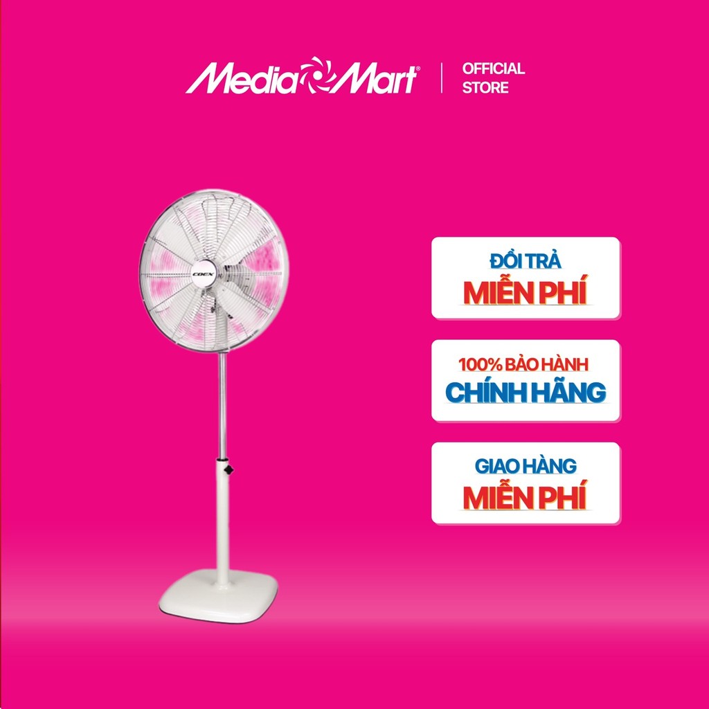 Quạt cây công nghiệp Coex CIF-7122, 4 cánh, 15.75 inches, 1200mm x 320mm x 445mm, 7.4kg