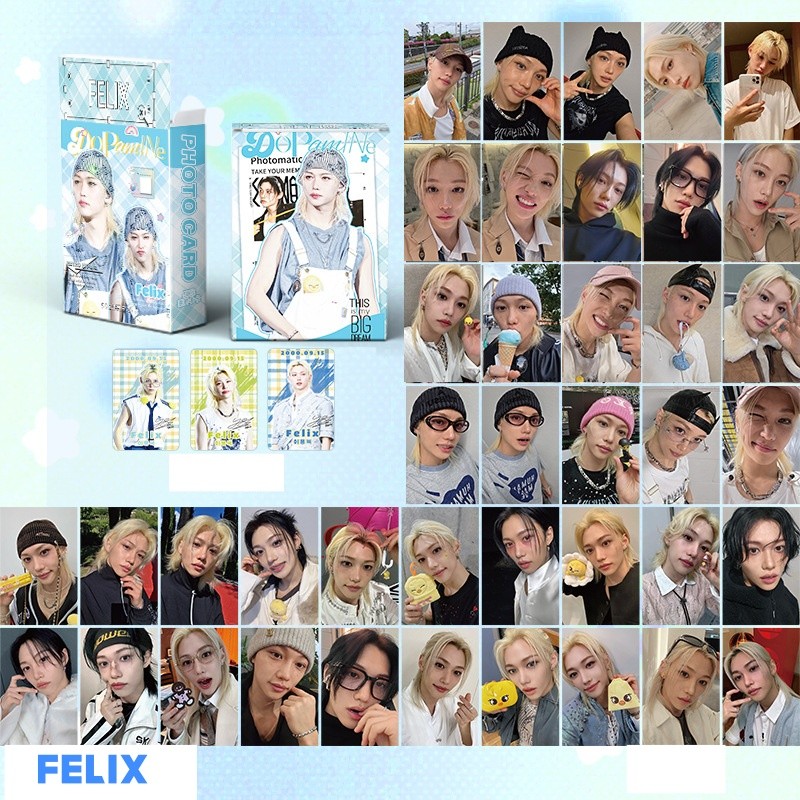 Set 50 photo card unoff Hologram STRAY KIDS-FELIX 2026
