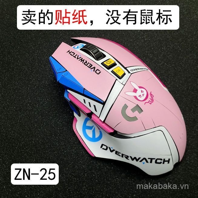 Sản phẩm mới Nhãn dán chuột Logitech G502hero Phong cách cũ mới G402 Bullshit King Nhãn dán chống tr