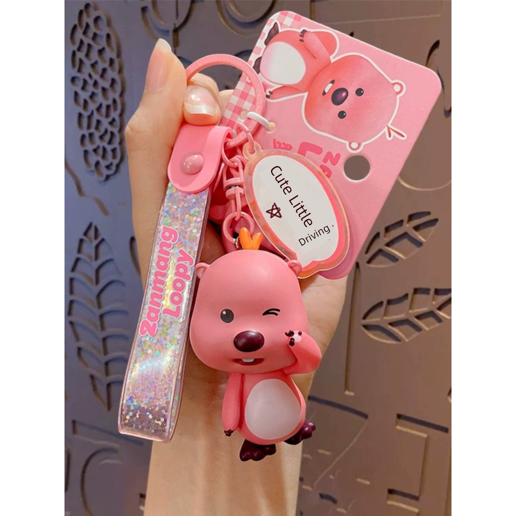 Xe đi học hoạt hình tinh tế loopy chính hãng dành cho nữ