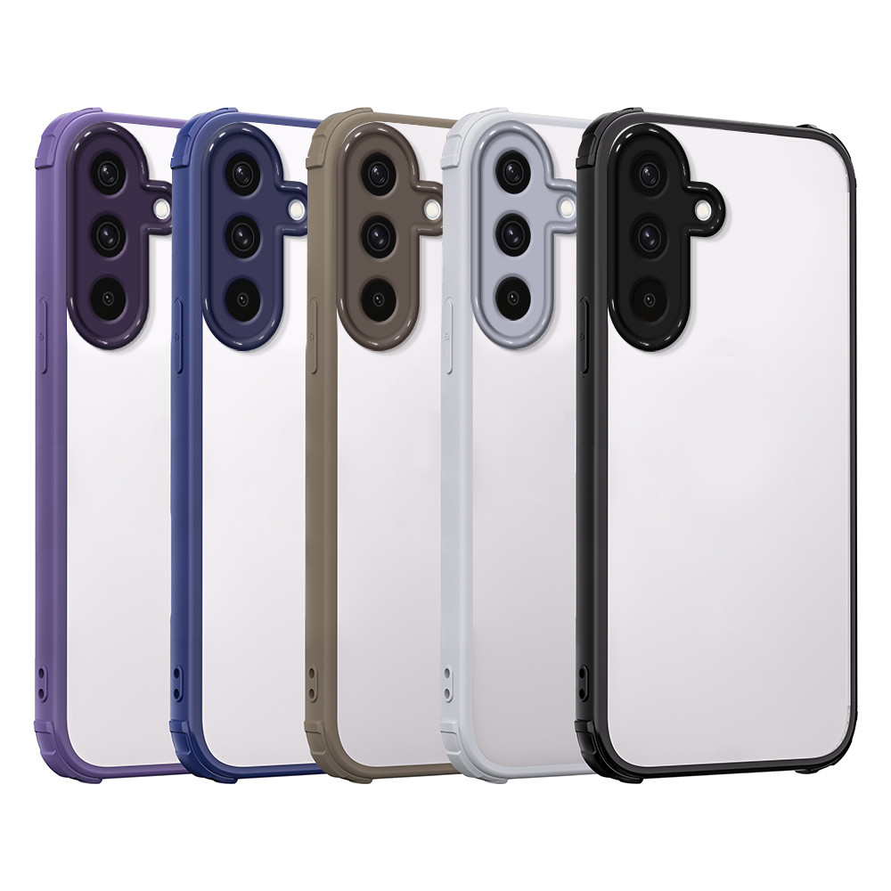 Ốp lưng Samsung A17 Vỏ bảo vệ bốn góc Vỏ trong suốt cho Ốp điện thoại Samsung Galaxy A17 5G