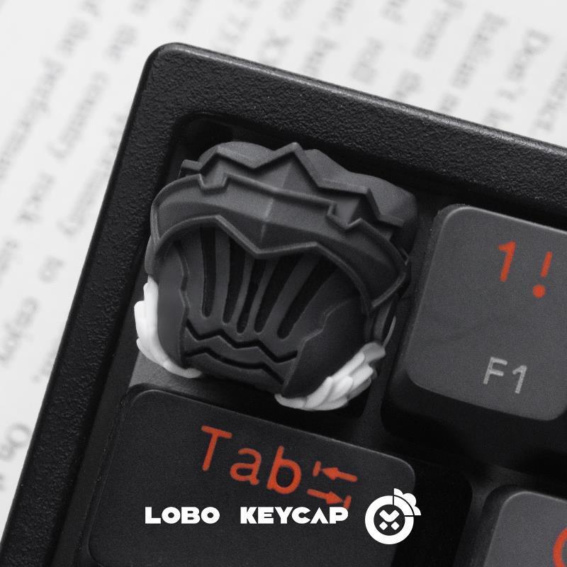 Keycap Artisan Goblin Slayer (Dũng Sĩ Diệt Goblin) Nhựa Epoxy Xuyên Led - Nút Bàn Phím Cơ Anime - LO