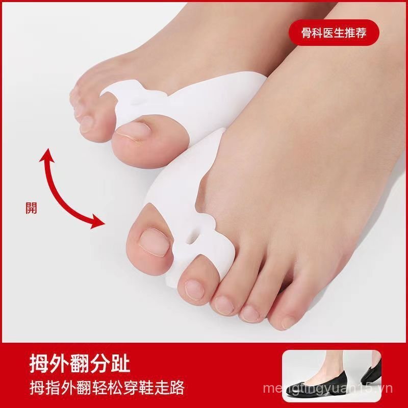 Bộ chia ngón chân lớn Ngón tay cái Valgus Corrector Mu Valgus Tách Corrector Nam Nữ Người Lớn Có Thể