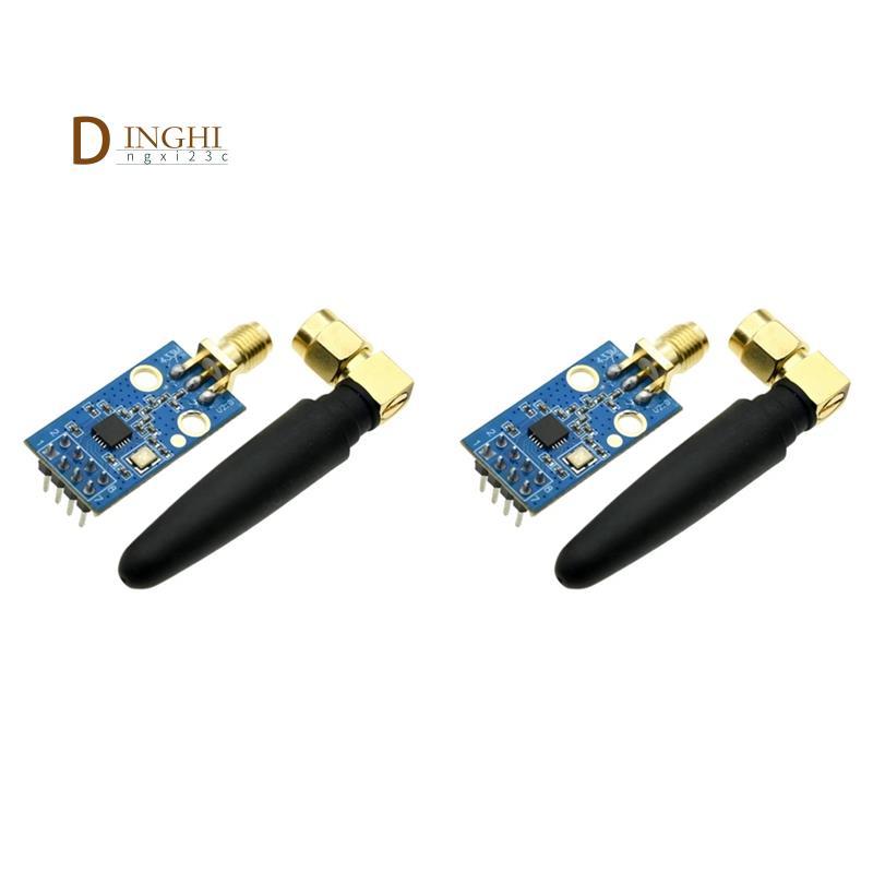 Mô-đun thu phát tần số vô tuyến CC1101 với Mô-đun thu phát không dây ăng-tenSMA cho giao tiếp phạm v