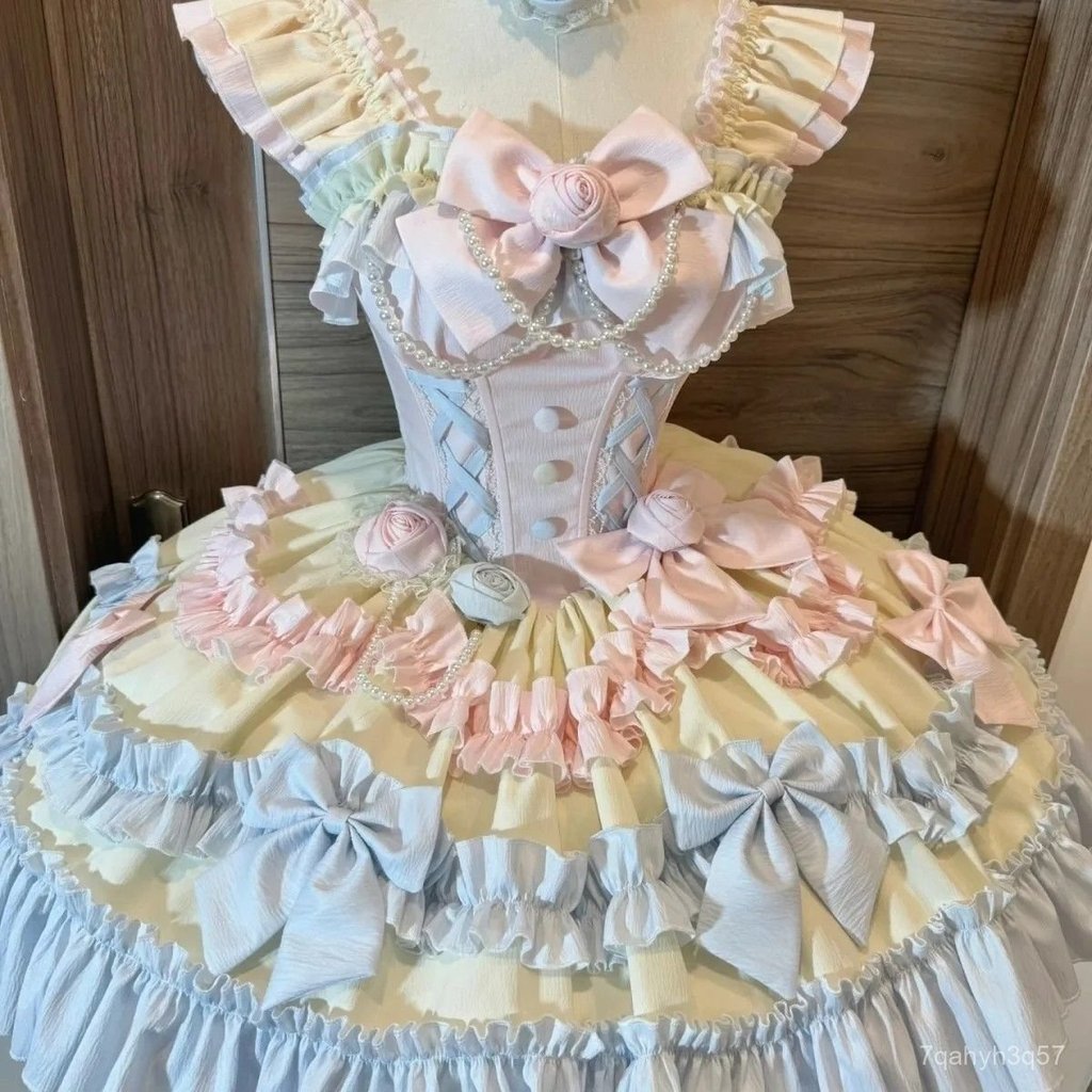 Váy Lolita Babarouya jk Trang phục trang trọng, váy dạ hội, váy công chúa lolita Váy Lolita