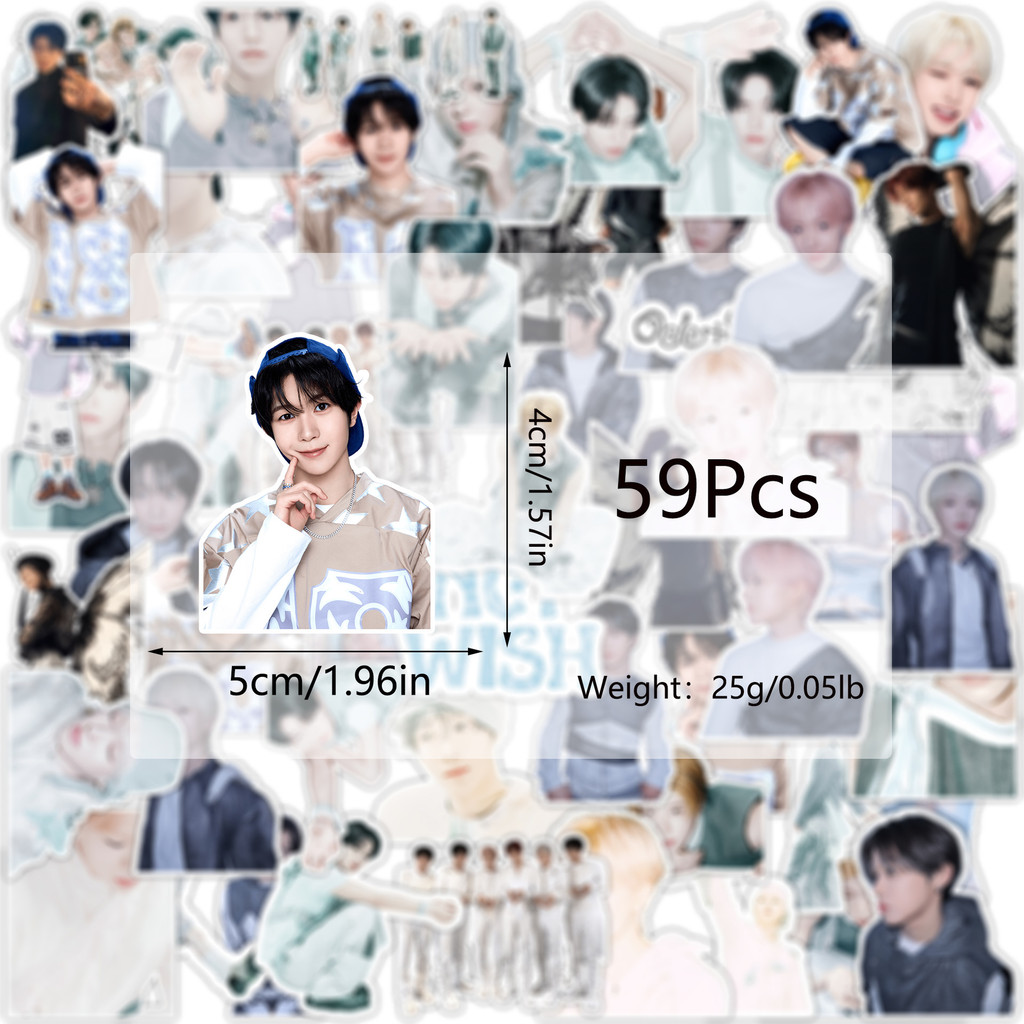 8-108 Chiếc NCT WISH Ode to Love Sticker NCT DREAM WayV Trở Lại Tương Lai MARK Renjun Jeno HAECHAN J