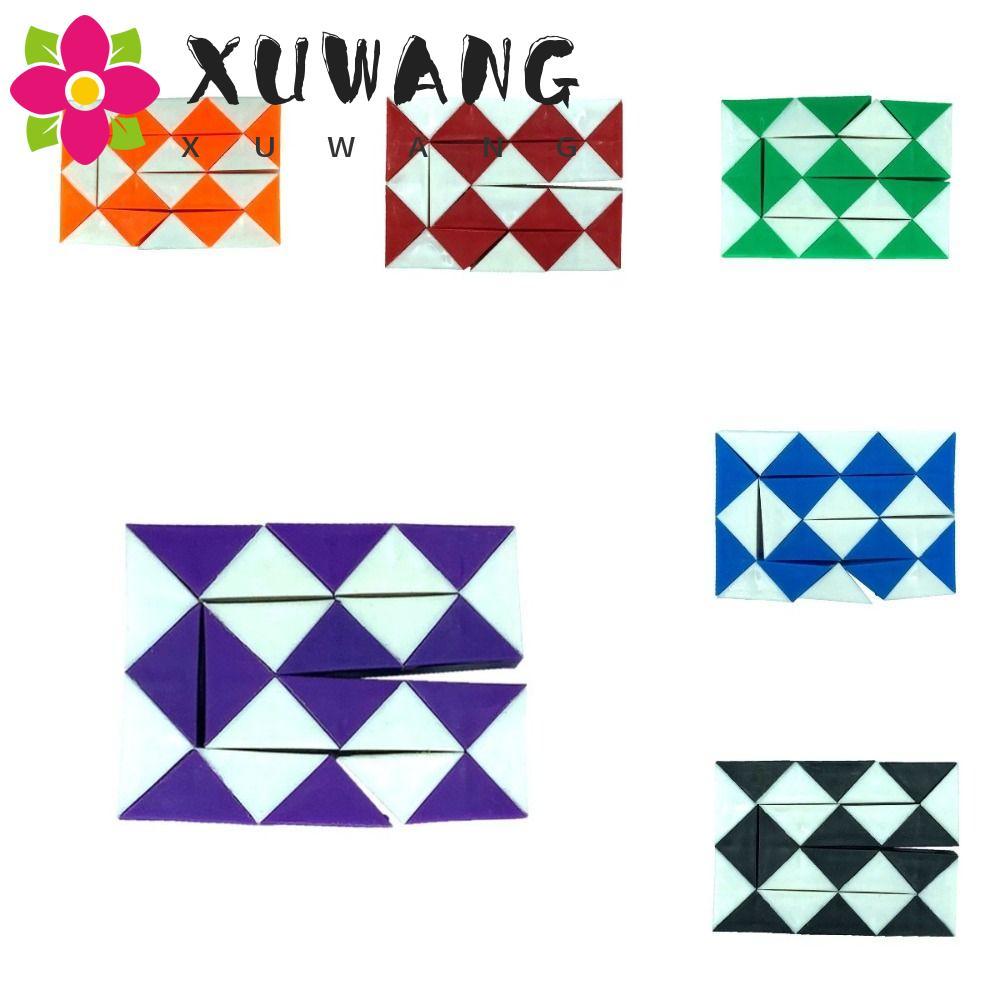 XUWANG Magic Snake Ruler Puzzle Nhiều màu IQ Brain Teaser Games Trẻ em / Trẻ em / Trẻ mới biết đi