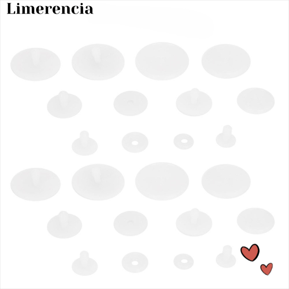 LIMERENCIA 140 Cái Khớp Búp Bê, Phụ Kiện Bộ Xương Khớp Có Thể Tháo Rời Khớp Búp Bê Nhựa, Phụ Kiện Bú
