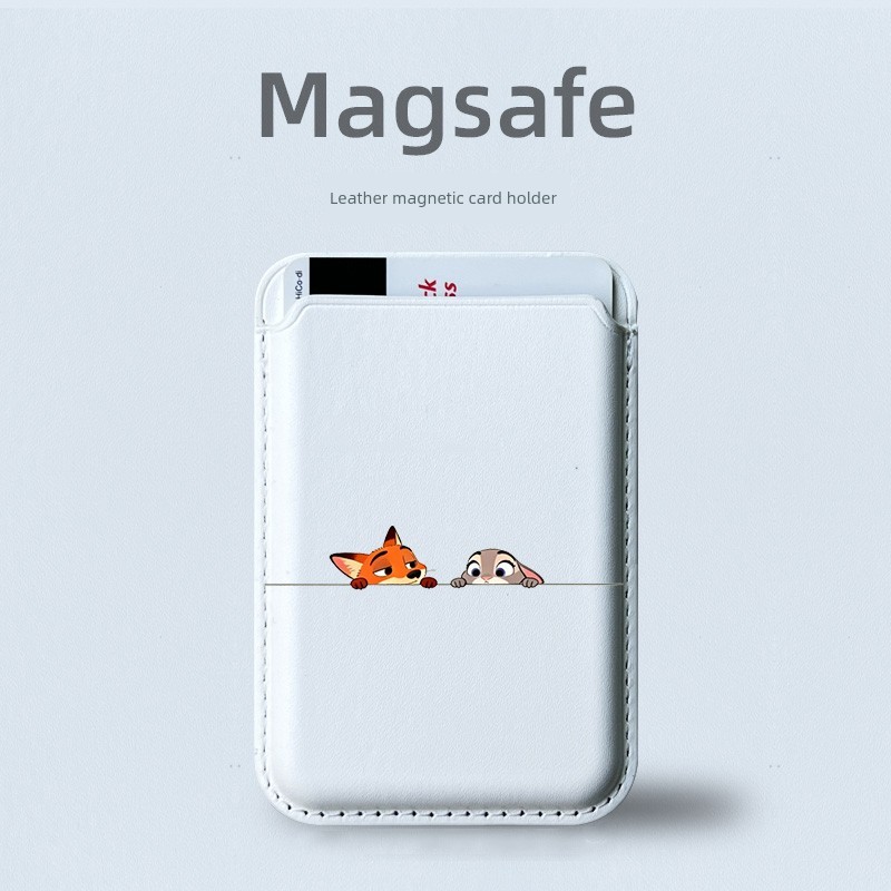 ví magsafe ví magsafe iphone Caishudi x Crazy Zoo 2 Hộp đựng thẻ từ tính chung magsafe