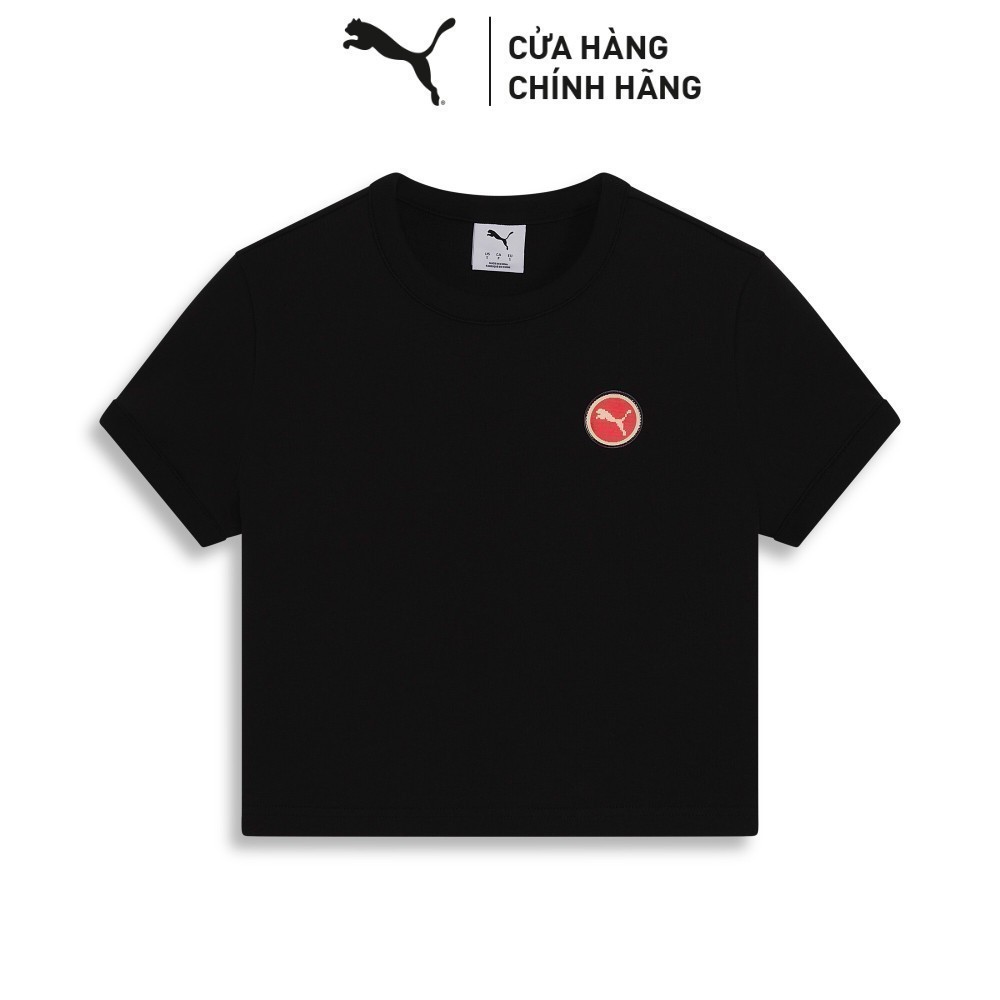 Áo Thun Baby Tee PUMA Nữ GAME ON Graphic SS