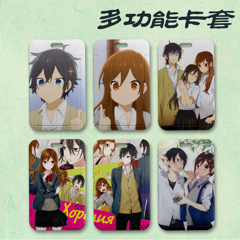 Hori Kyoto Miyamura Iei Anime Hori và Miyamura Hàng hóa Giá đỡ thẻ đẩy Thẻ hai chiều Truyện tranh Nh