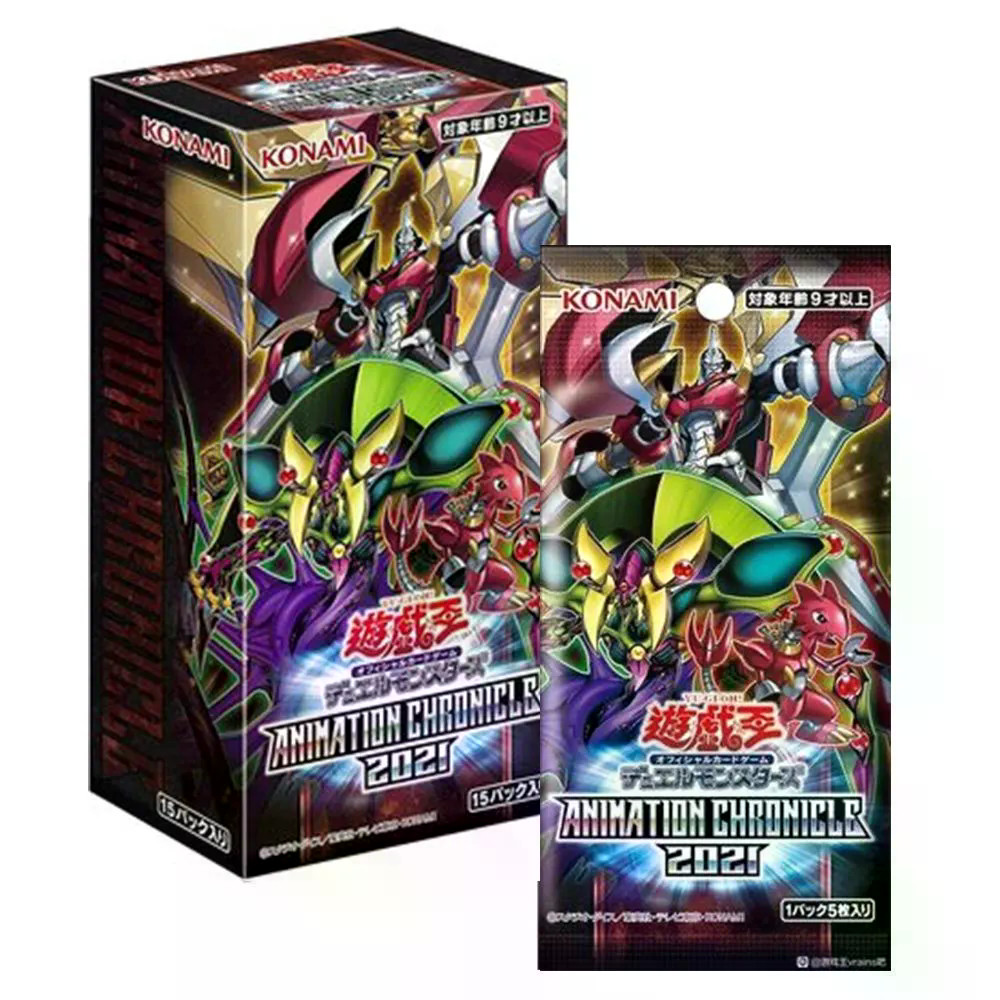 Qun Yu-Gi-Oh AC21 Booster Pack Animation Chronicle Pack 2021 Bộ thẻ 21AC Nhật Bản