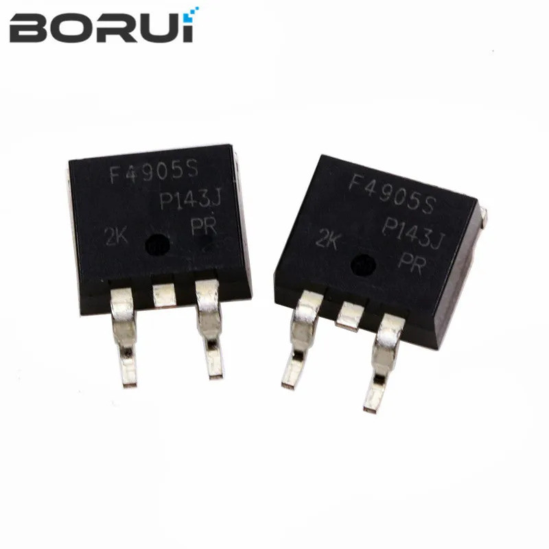 10 Cái / lốc IRF4905STRLPBF IRF4905SPBF IRF4905S F4905S Power MOSFET TO-263 chip còn hàng 9BSD