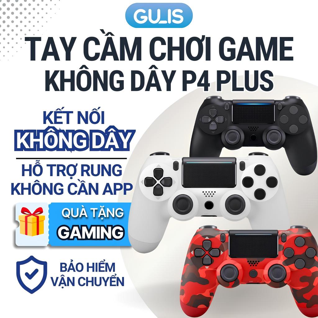 💛 Giá Sốc 💛Tay cầm chơi game fifa online 4 P4 Plus, Kết nối có dây và không dây, Tương thích PC Lapt