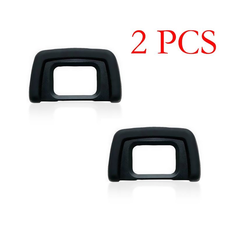 2 chiếc DK-24 Kính ngắm DK24 Cao Su Mắt Cốc Mắt Thị Kính Mắt Cho Nikon D5000 D3100 D3000 / D5100 Máy