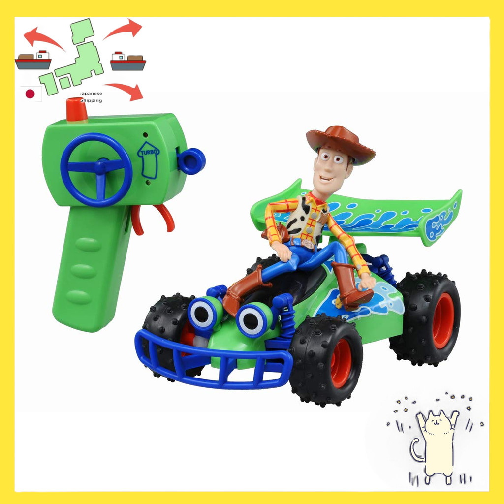 [Japanese Version] Toy Story 4 Remote Control Vehicle Woody & RC