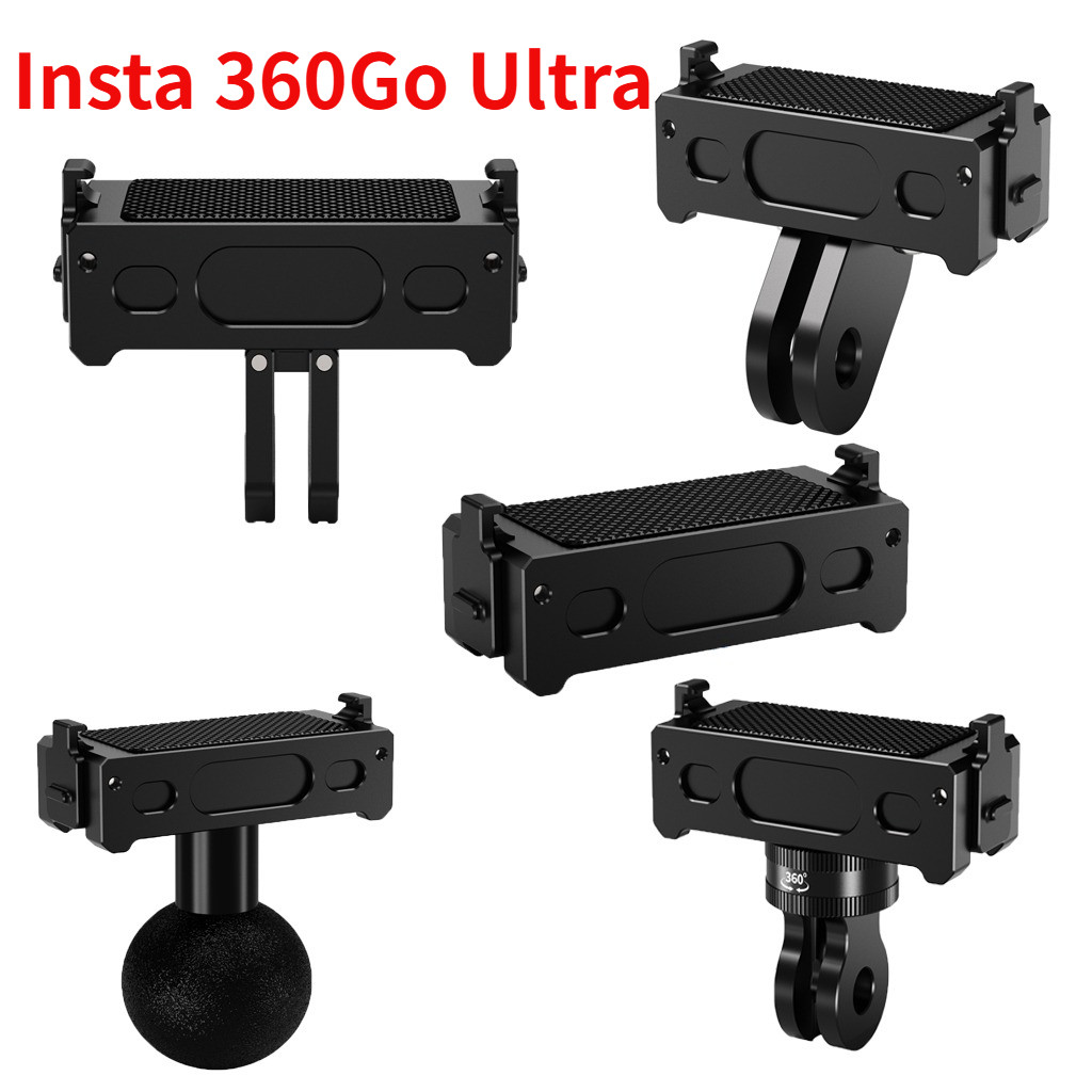 Phát hành nhanh Đế kẹp từ tính cho Insta360 Go Ultra Tripod Mount Giá đỡ xe đạp Giá đỡ 17 / 25mm Bộ 
