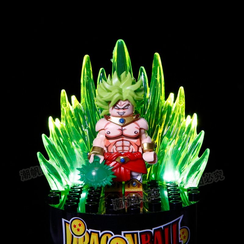 2025 Sản phẩm mới Dragon Ball Tương thích Lego Son Goku Vegeta Broly Frieza Khối xây dựng đẹp trai c